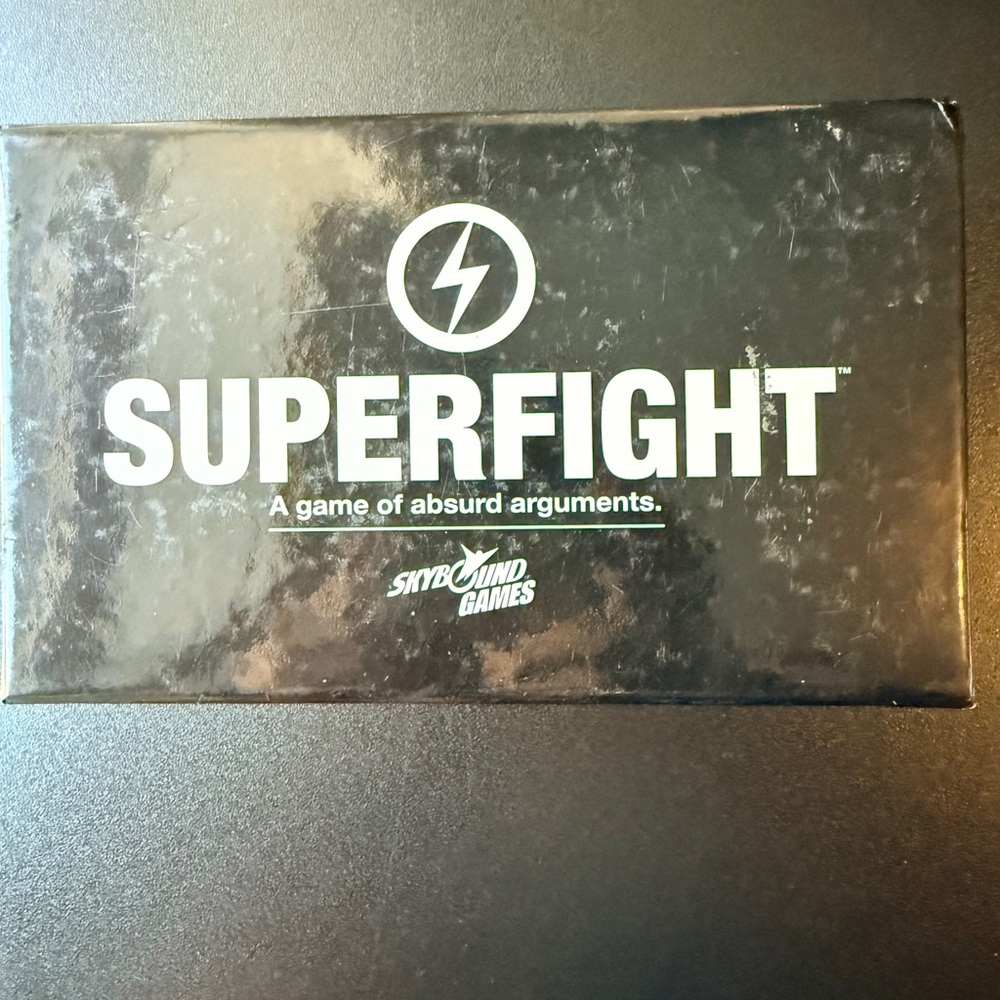 Superfight Card Game by - Black